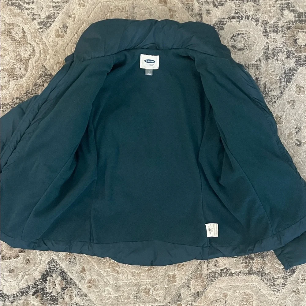 Old Navy Dark Blue Quilted Puffer Jacket - Picture 5 of 5